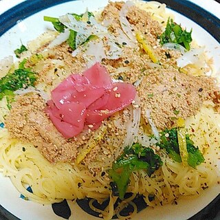 焼きたらこのさっぱり和風パスタ